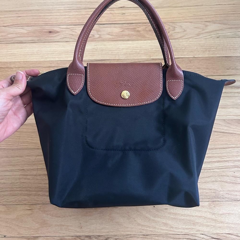 Longchamp Small Black Tote